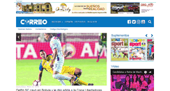 Desktop Screenshot of diariocorreo.com.ec